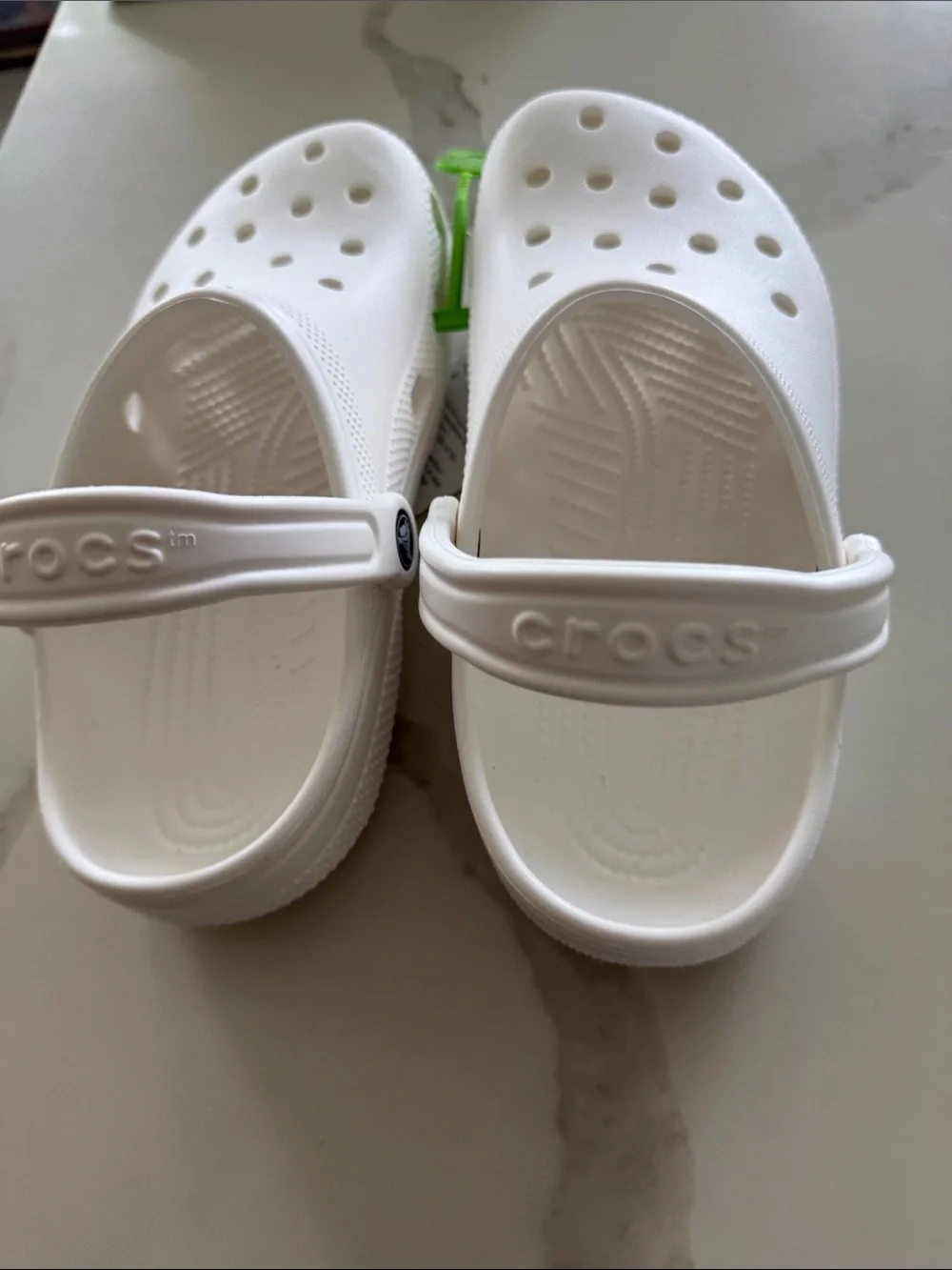 CROCS Kids Classic Clog in White